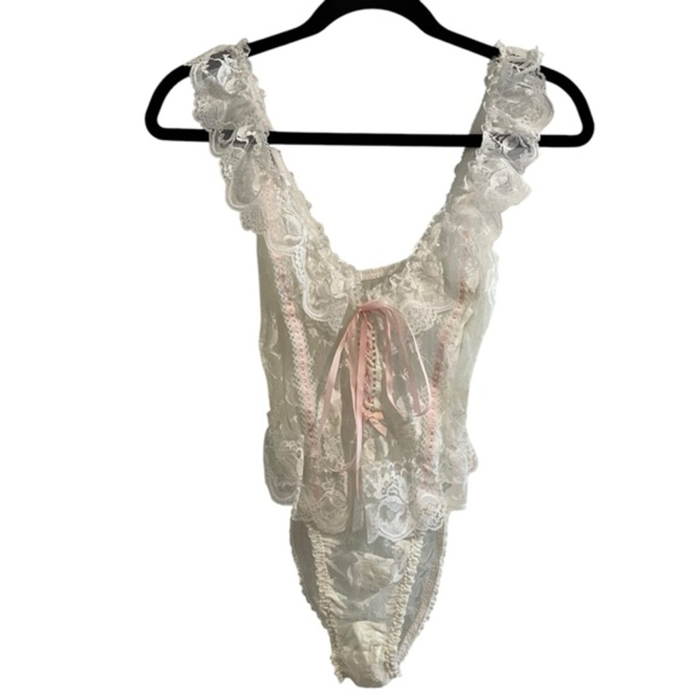 E. BOLE Vintage Lace Teddy